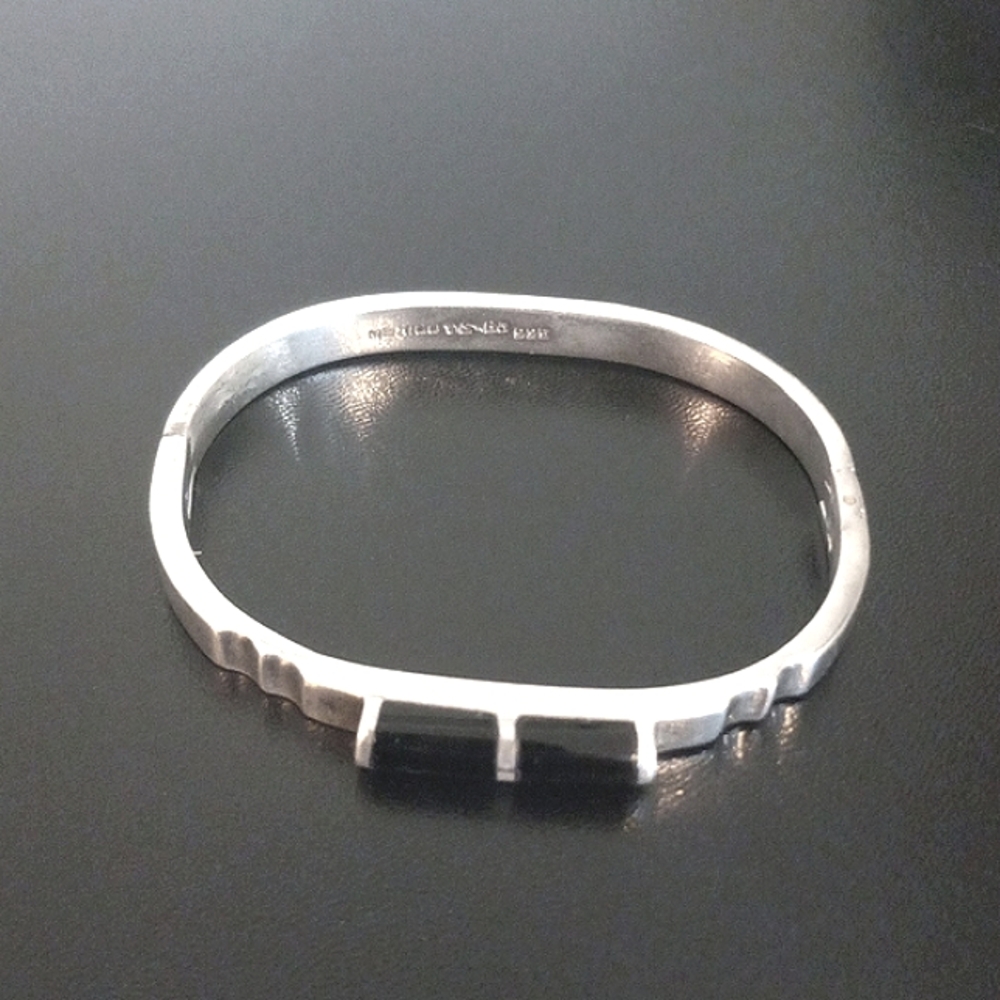 925 onyx bangle